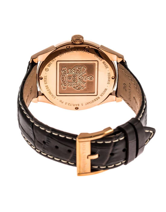 Hamilton Hamilton Jazzmaster Thinline Small Second Quartz H38441583, jazzmaster швейцария мужские часы на браслете кожаный боковой вид