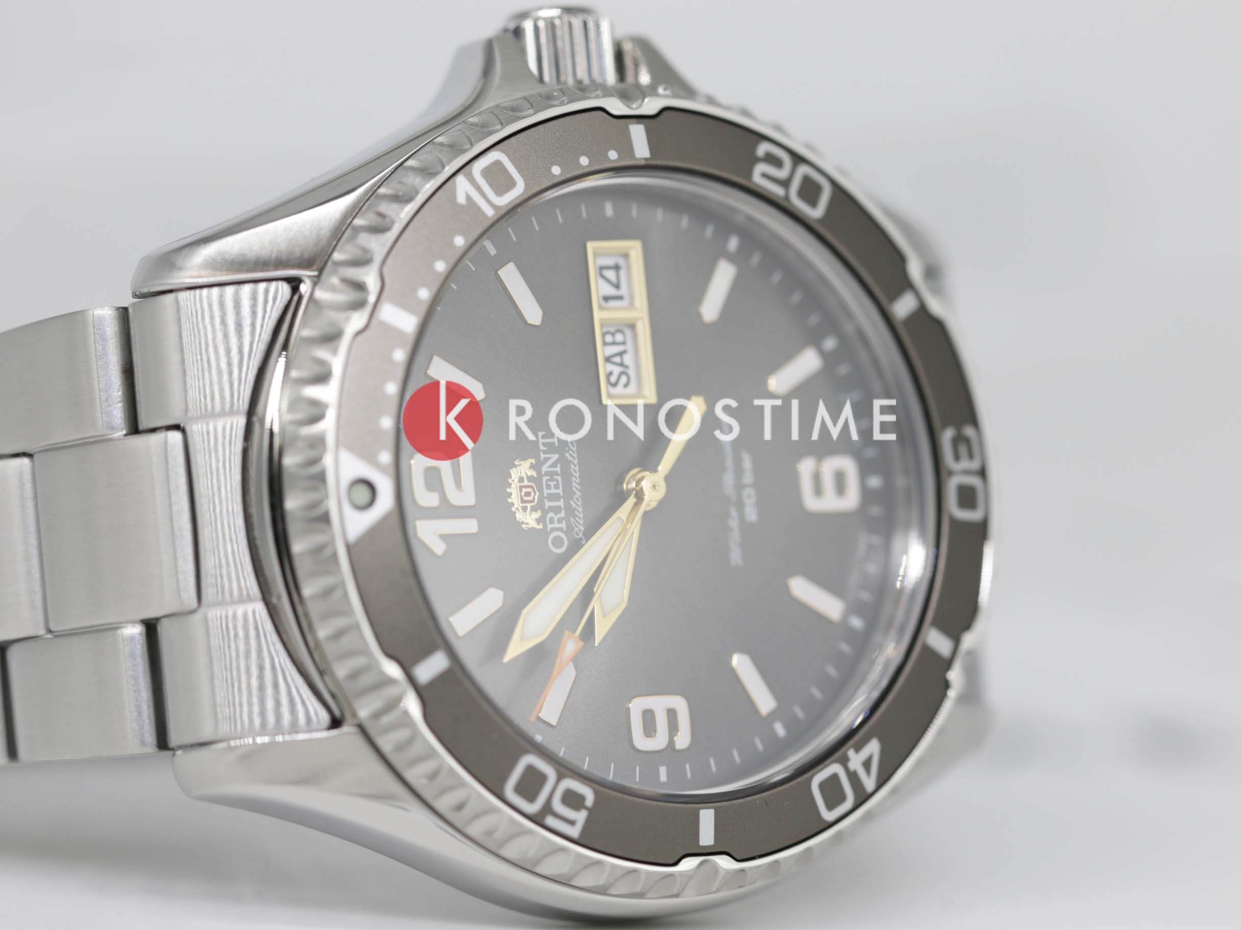 Оригинальные часы Orient Orient Mako Kamasu RA-AA0819N (RN-AA0819N) механические калибр механизма f6922 общий вид