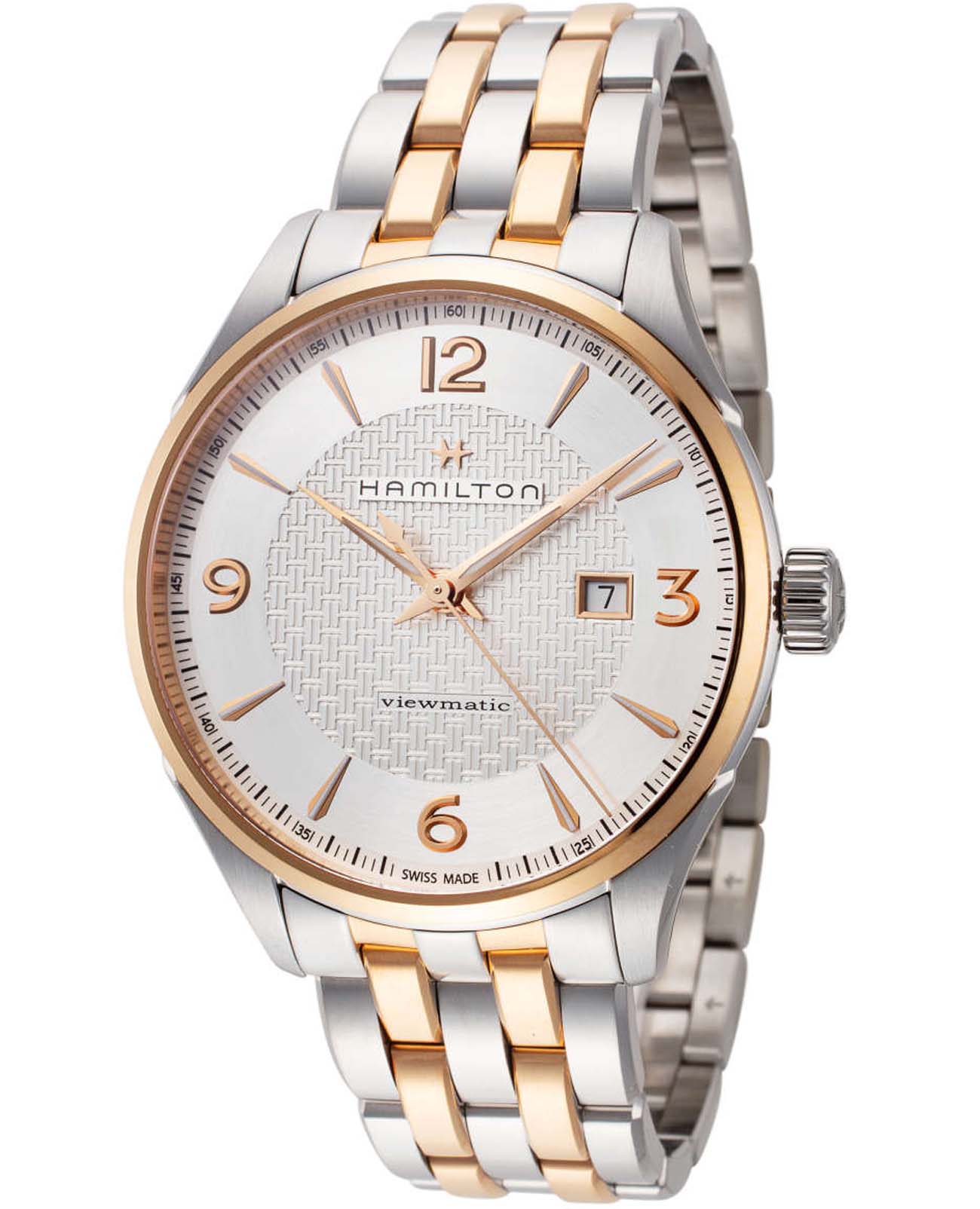 Hamilton Hamilton Jazzmaster Viewmatic Auto H42725151 , наручные мужские часы фото под углом