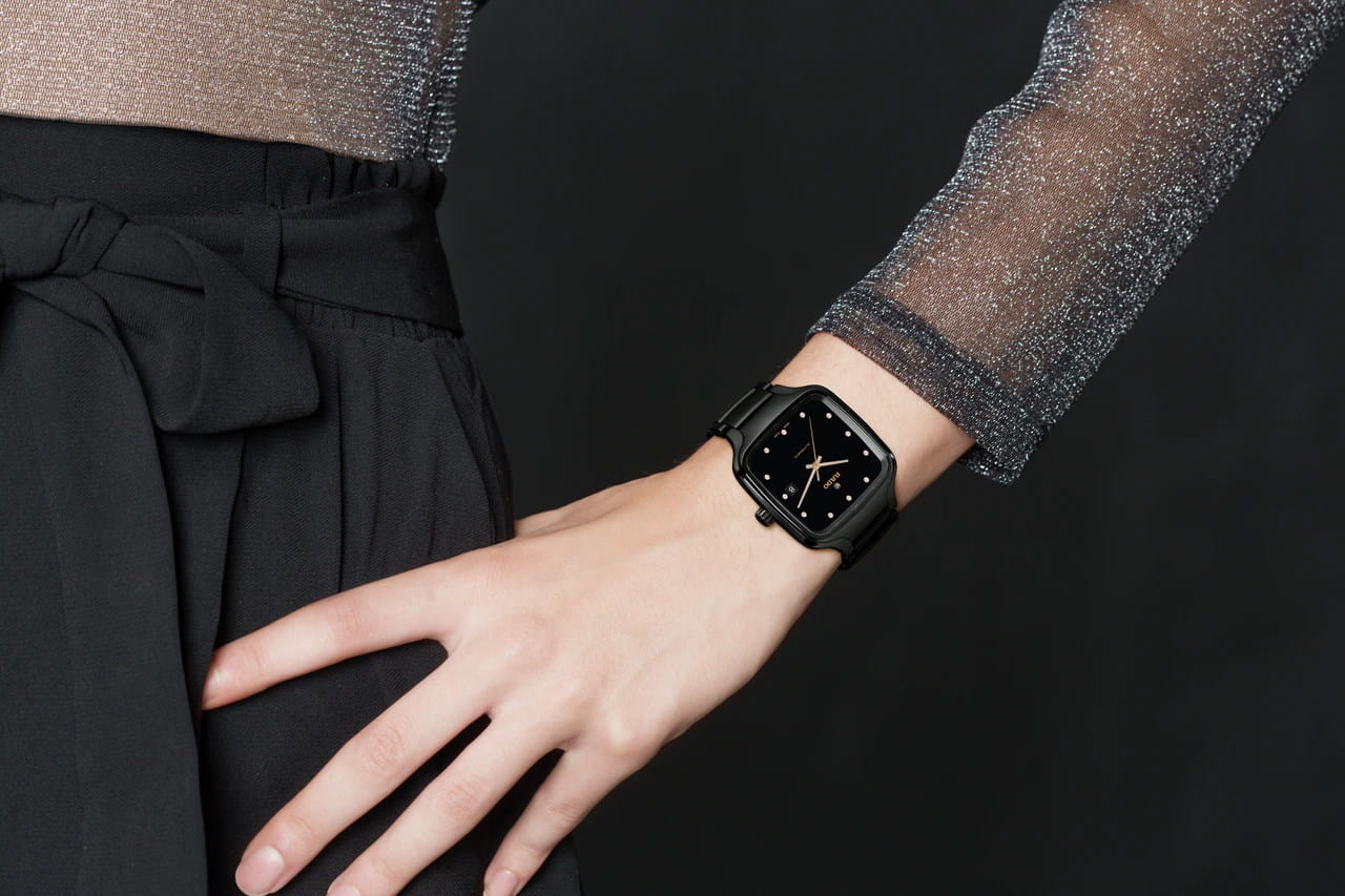 Rado Rado True Square Automatic R27078702 мужские часы черный циферблат на запястье