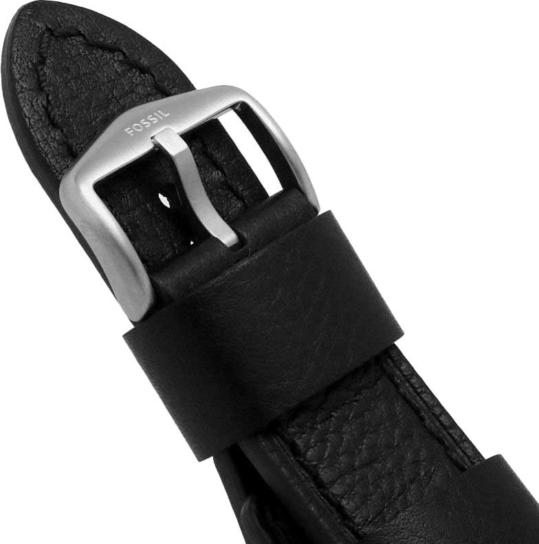 Fossil Fossil Bronson FS5921 кварцевые мужские часы часы крупный план бежевый циферблата