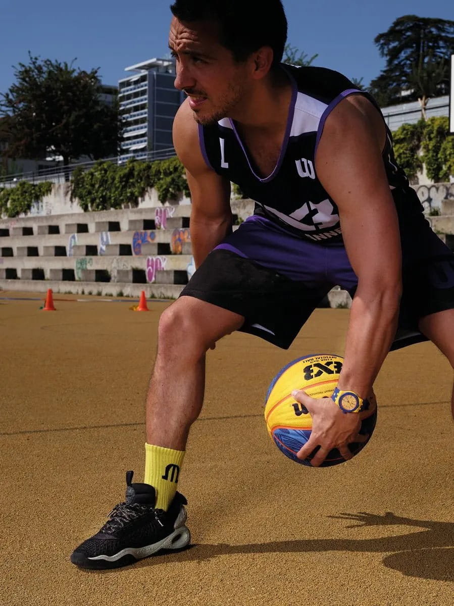 Maurice Lacroix Maurice Lacroix Aikon Tide Special Edition FIBA 3x3 AI2008-68YZ8-800-0  - задняя крышка пластик корпуса, швейцария часы