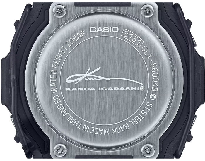 Оригинальные часы Casio Casio G-Shock GLX-5600KB-1 электронные калибр механизма  общий вид