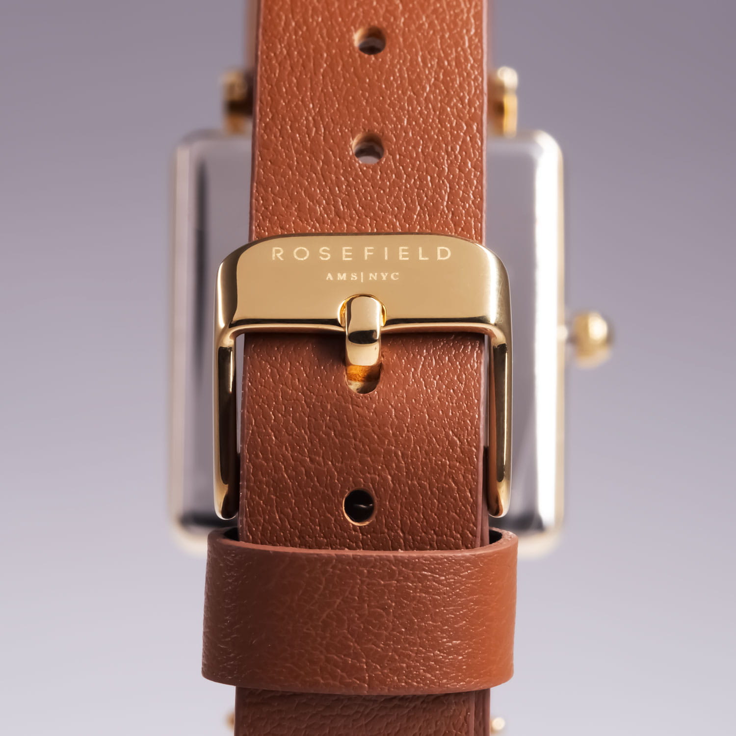 Rosefield Rosefield The Boxy QSCG-Q029 женские часы белый циферблат на запястье