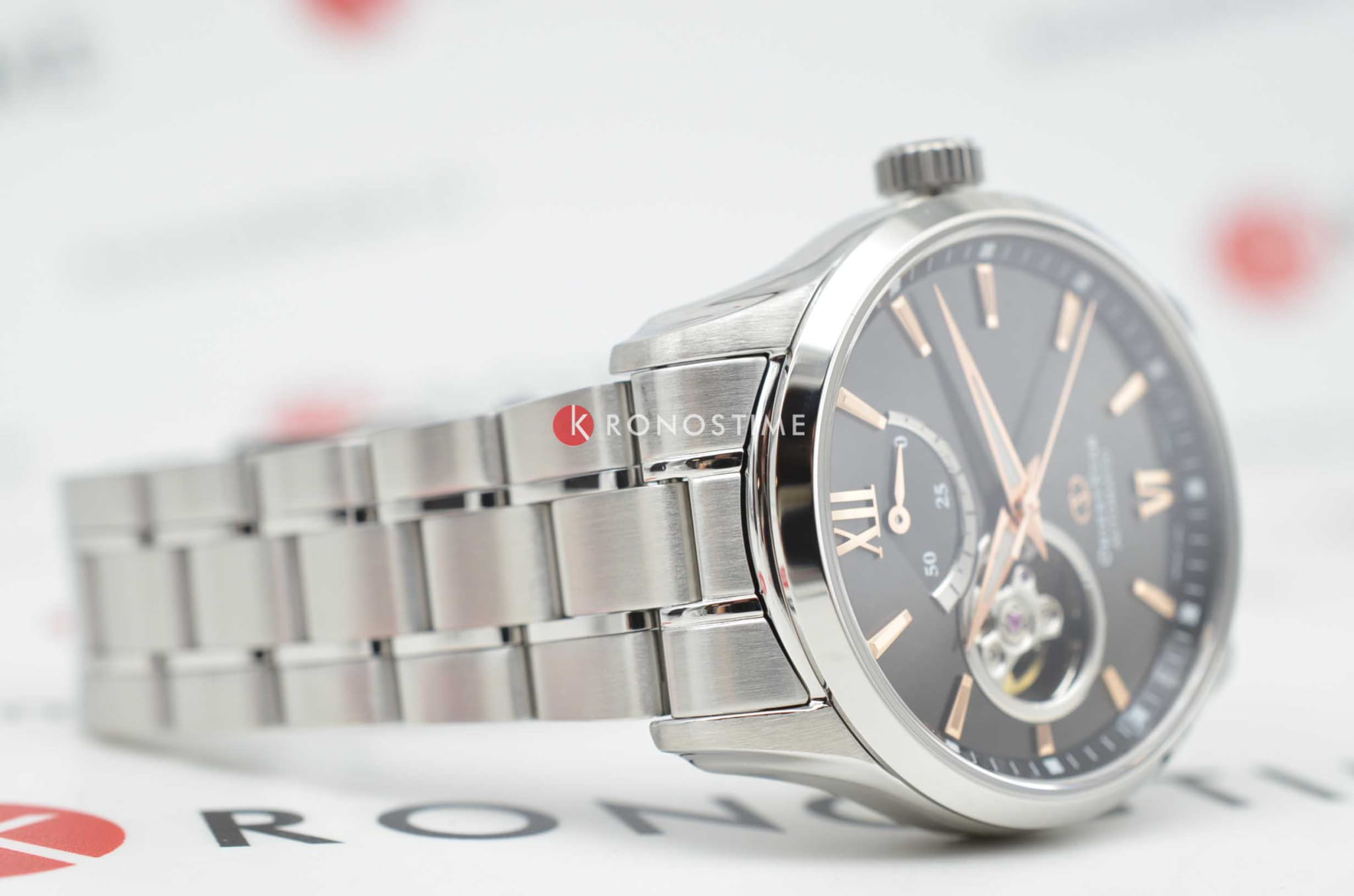 Orient Orient Star RE-AT0009N (RK-AT0009N) мужские часы черный циферблат на запястье