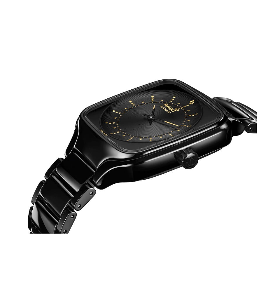 Rado Rado True Square True Heart R27078152, true square швейцария мужские часы на браслете титан + высокотехнологичная плазменная керамика боковой вид