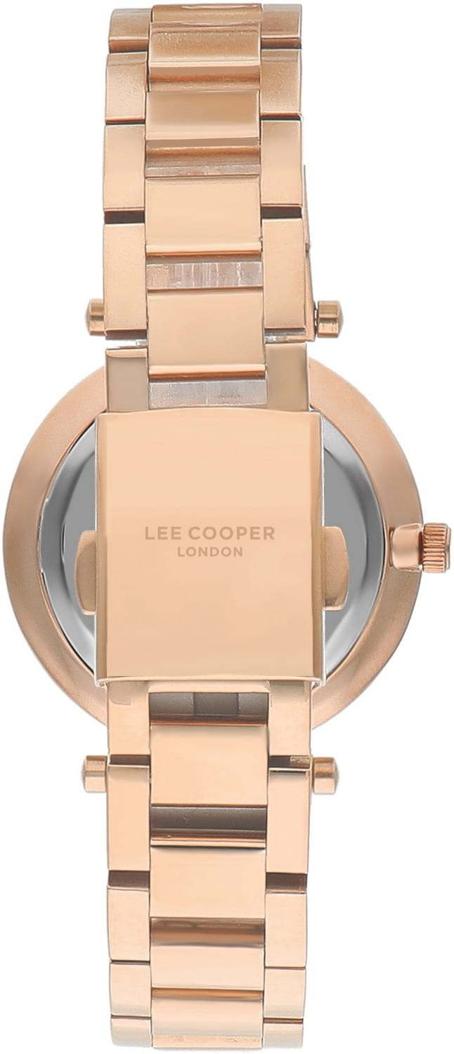 Lee Cooper Lee Cooper LC07591.430,  англия женские часы на браслете нержавеющая сталь с ip-покрытием боковой вид