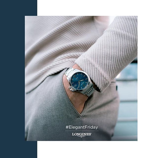 Longines Longines Conquest V.H.P. L3.727.4.96.6, conquest v.h.p. швейцария мужские часы на браслете нержавеющая сталь боковой вид