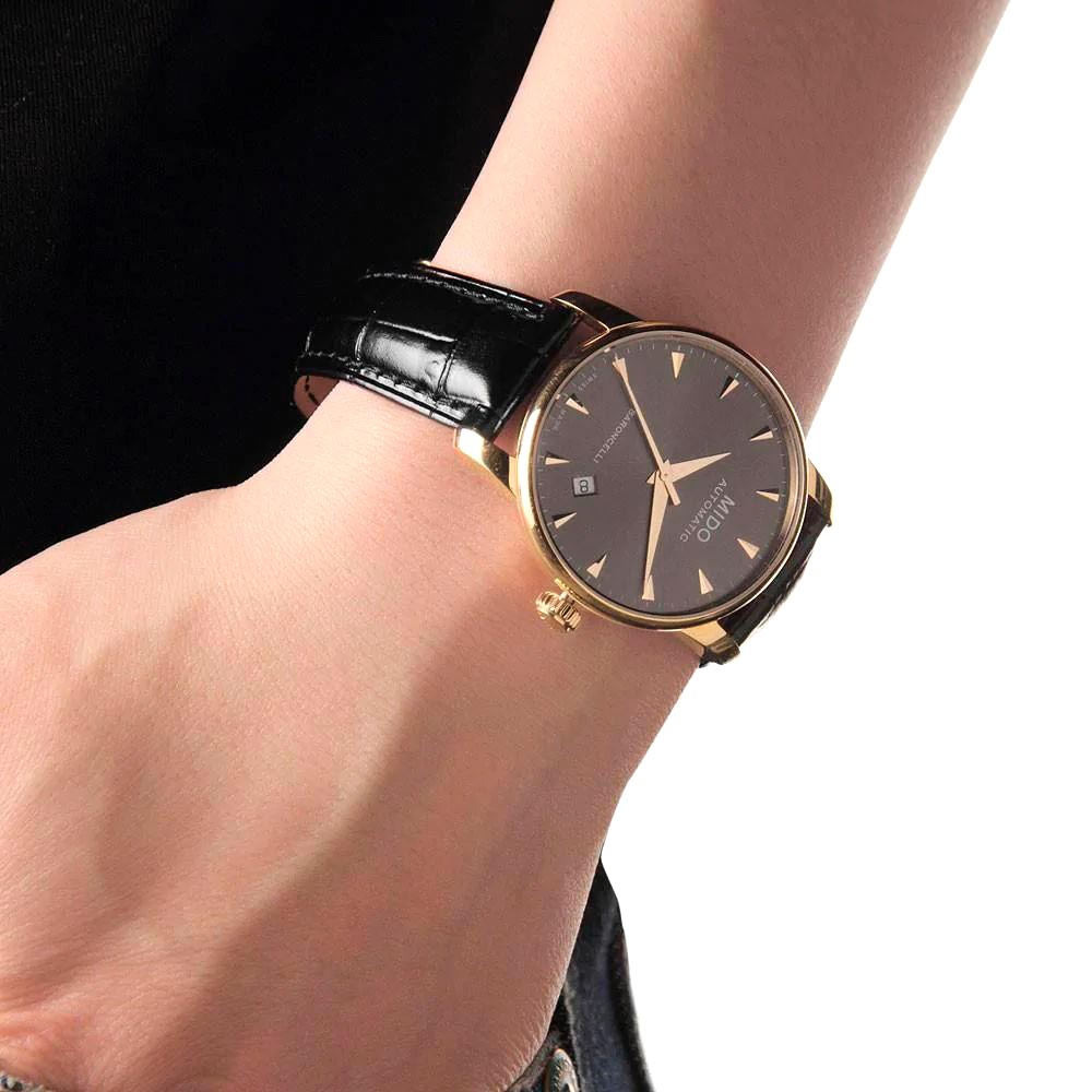 Mido Mido Baroncelli M8690.3.13.8 , наручные мужские часы фото под углом