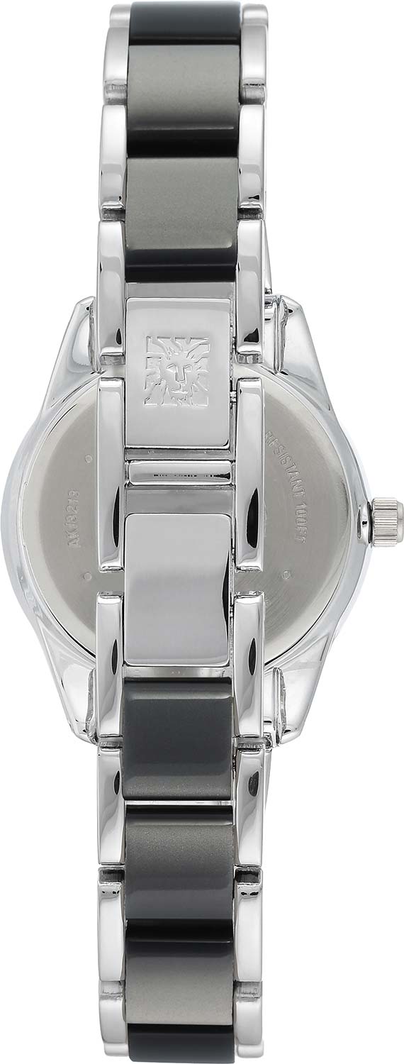 Anne Klein 3213GYSV женские часы застежка крупным планом