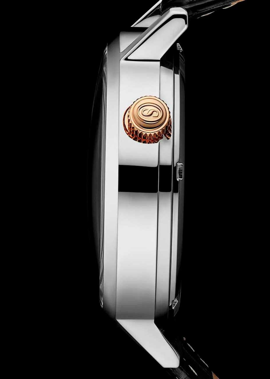 Оригинальные часы Stuhrling Stuhrling Quasar 1021.03 механические калибр механизма miyota 8n24 общий вид