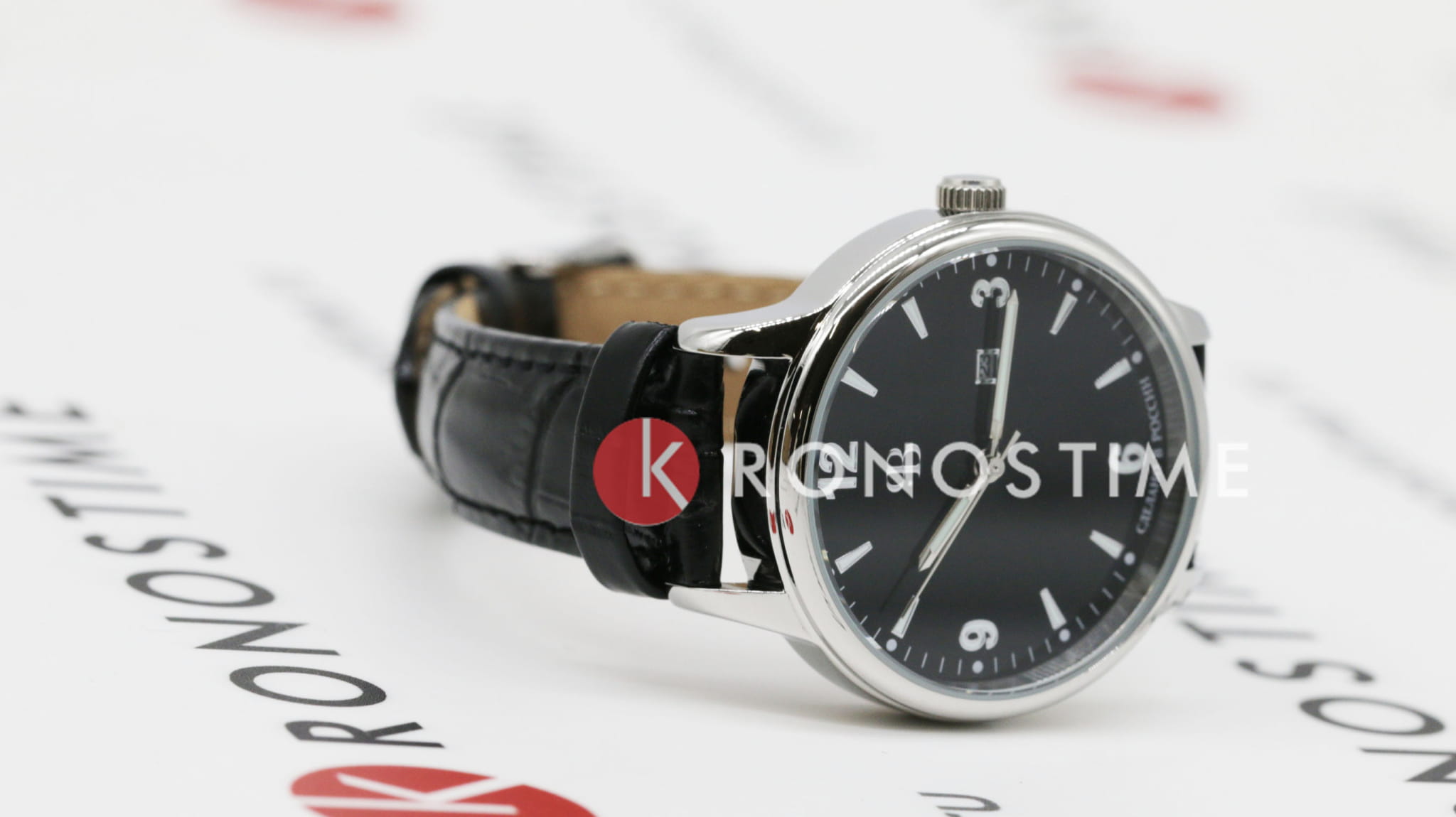 Русское Время Русское Время 13330484,  россия мужские часы на браслете кожаный боковой вид