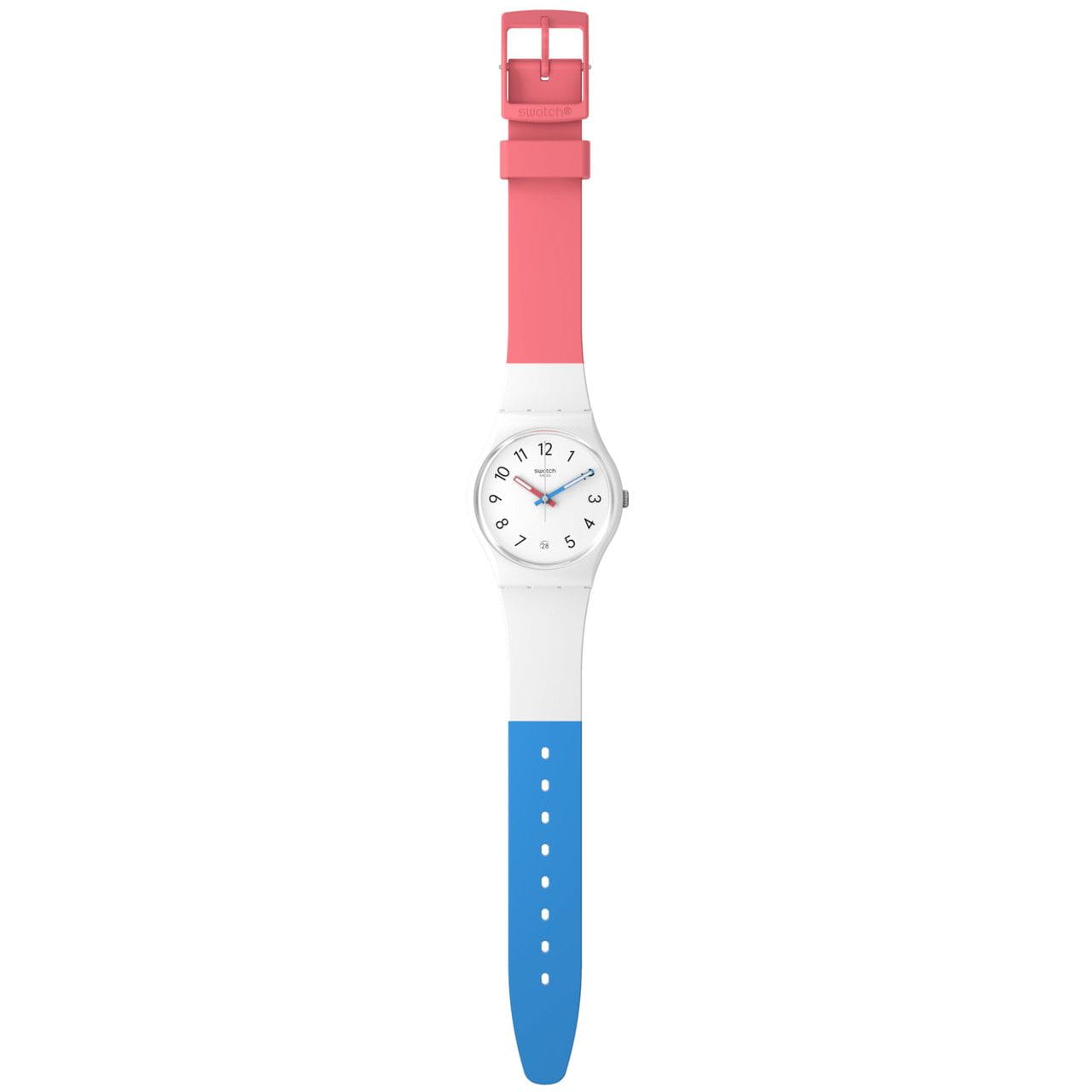 Swatch Swatch Gent Biosourced Standart SO28W400, gent швейцария женские часы на браслете силикон боковой вид