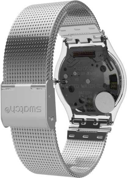 Оригинальные часы Swatch Swatch Skin SFM118M кварцевые калибр механизма  общий вид
