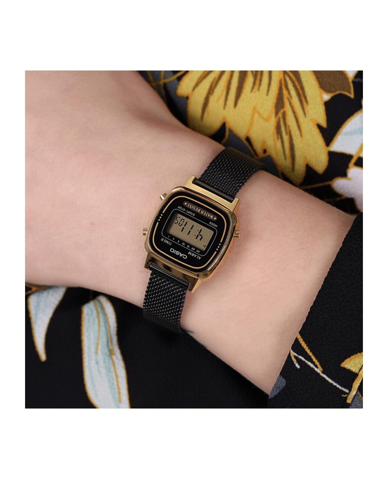 Casio Casio Collection LA670WEMB-1E , наручные женские часы фото под углом