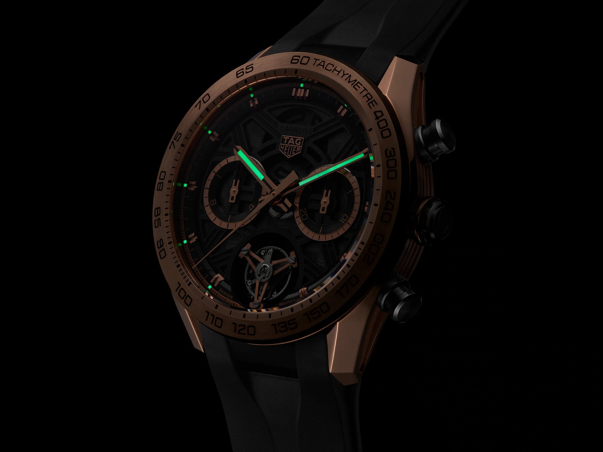 TAG Heuer TAG Heuer Carrera Chronograph Extreme Sport CBU5050.FT6273 , наручные мужские часы фото под углом