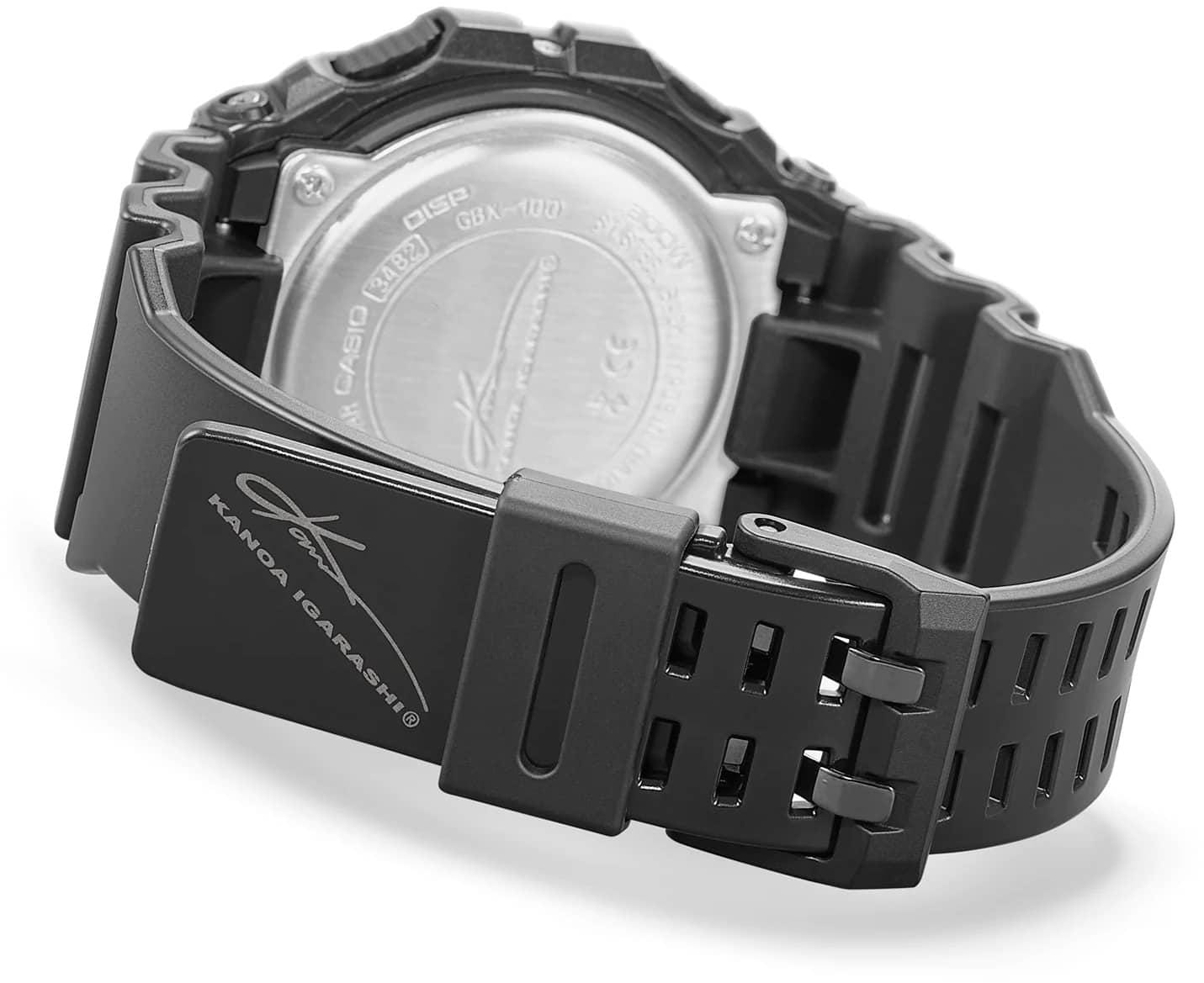 Casio Casio G-Shock GBX-100KI-1E мужские часы черный циферблат на запястье