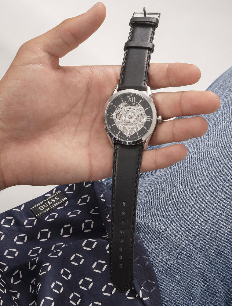 Оригинальные часы Guess Guess  Dress Steel  GW0389G1 кварцевые калибр механизма  общий вид