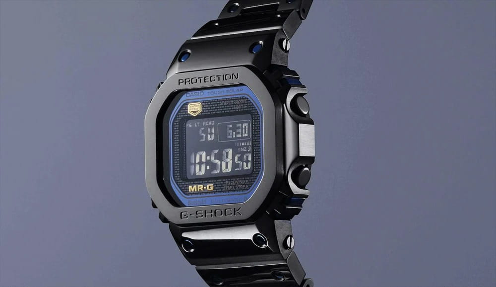 Casio Casio G-Shock MRG-B5000BA-1DR (MRG-B5000BA-1) электронные часы с аксессуарами мужские часы модель MRG-B5000BA-1DR