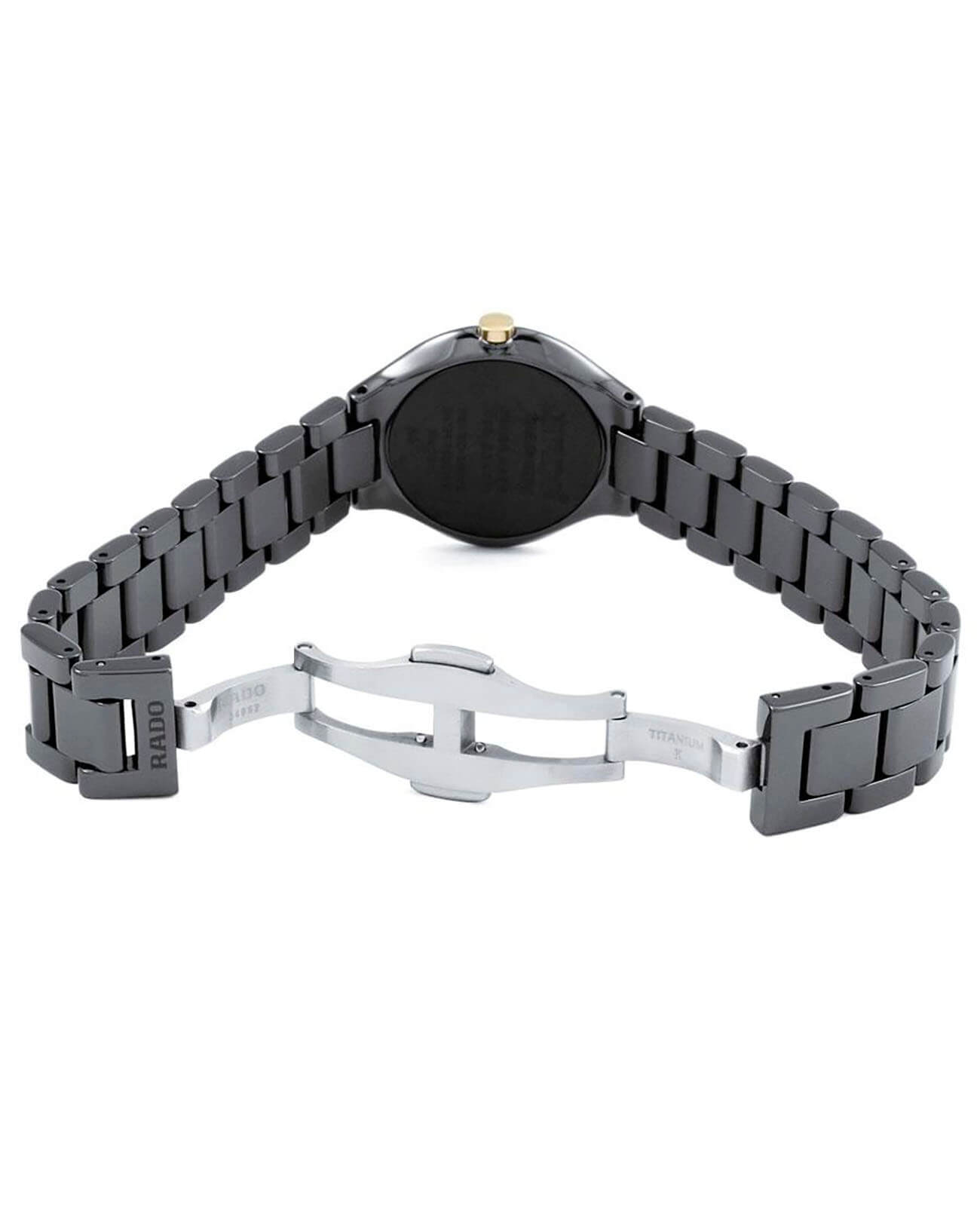 Rado Rado True Thinline Diamonds R27742722, true thinline швейцария женские часы на браслете высокотехнологичная керамика боковой вид