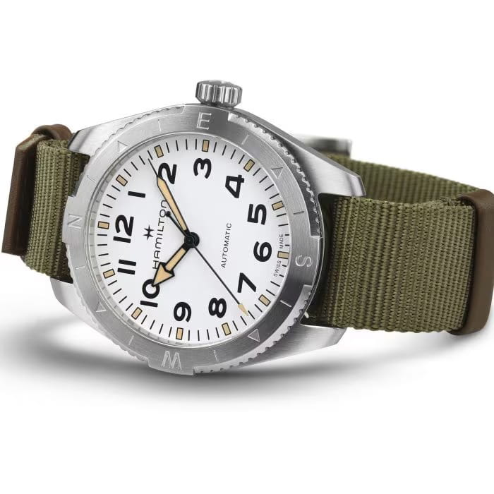 Hamilton Hamilton Khaki Field Expedition Auto H70315910 , наручные мужские часы фото под углом