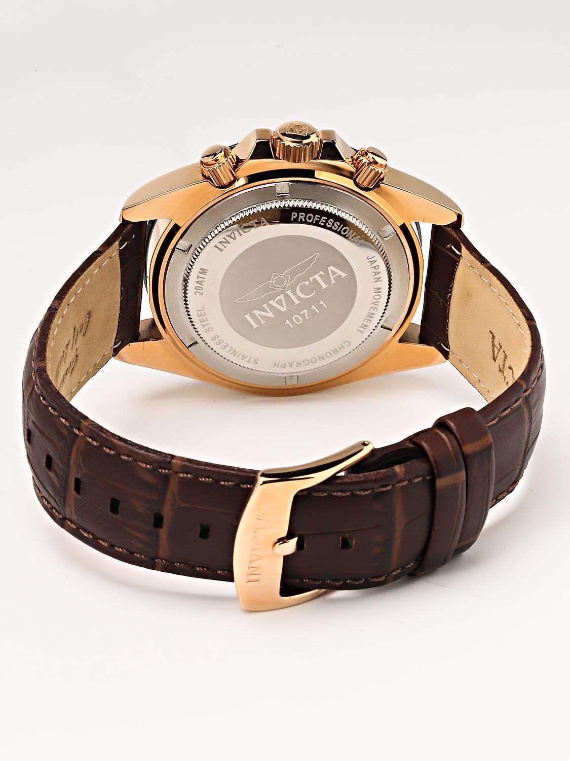 Invicta Invicta Speedway IN10711,  сша мужские часы на браслете кожаный боковой вид