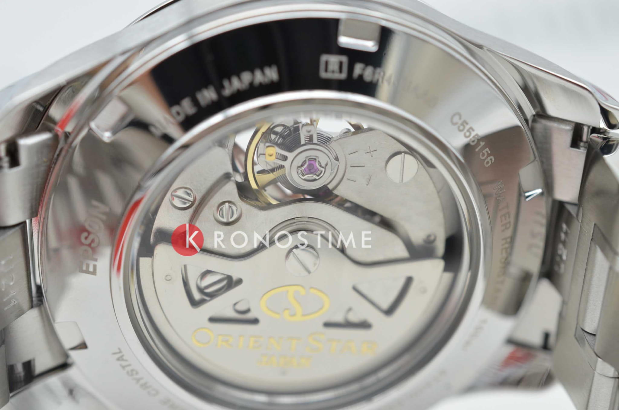 Orient Orient Star RE-AT0009N (RK-AT0009N)  - задняя крышка сталь металл корпуса, япония часы