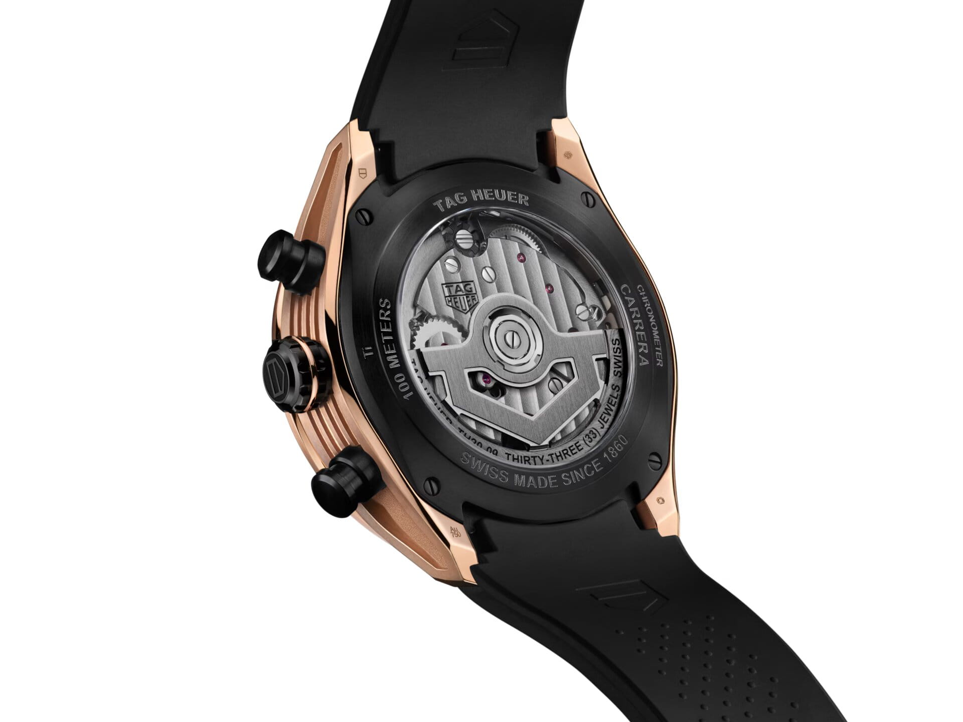 Оригинальные часы TAG Heuer TAG Heuer Carrera Chronograph Extreme Sport CBU5050.FT6273 механические калибр механизма th20-09 общий вид