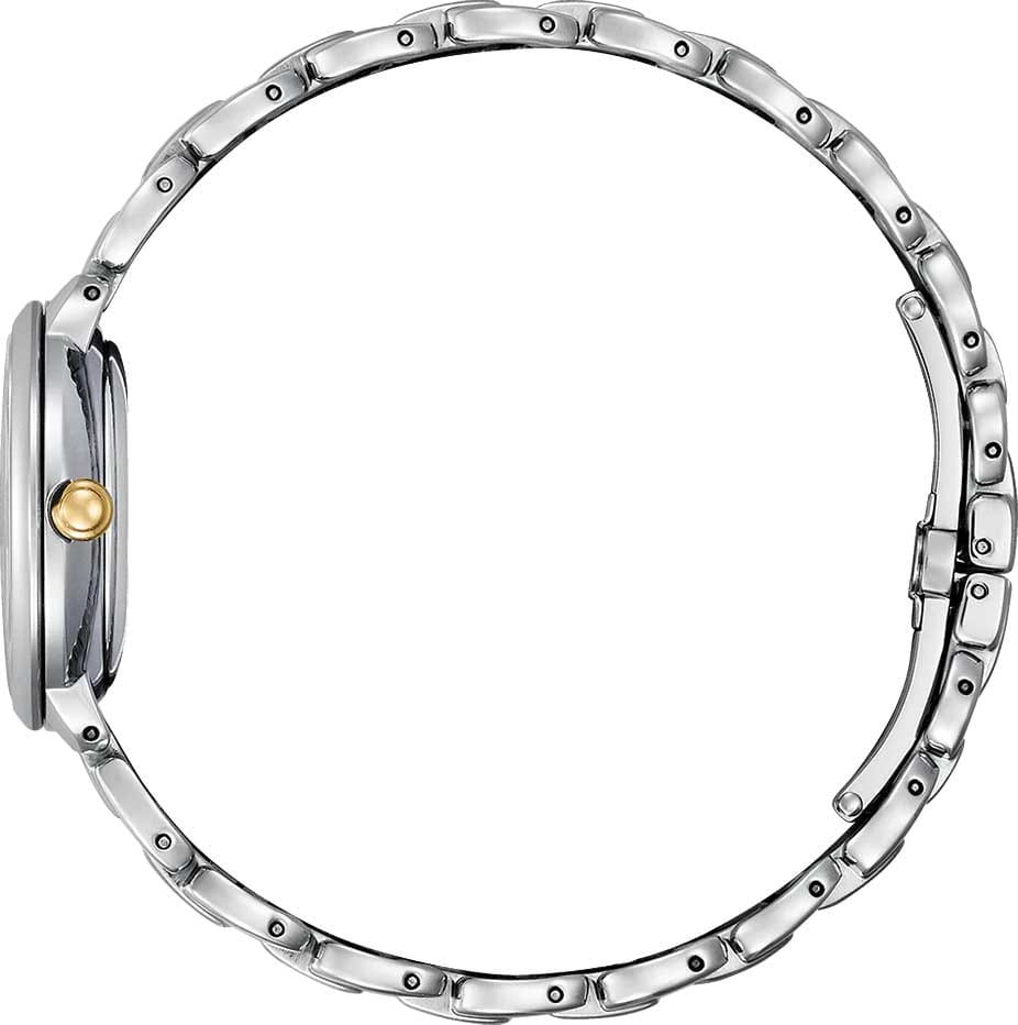 Citizen Citizen Citizen L EM0927-87Y,  япония женские часы на браслете нержавеющая сталь боковой вид