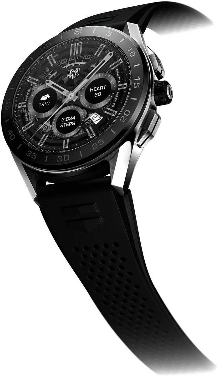 TAG Heuer TAG Heuer Connected Calibre E3 - 45 mm SBG8A10.BT6219 SBG8A10.BT6219 оригинальные мужские часы в комплекте с коробкой