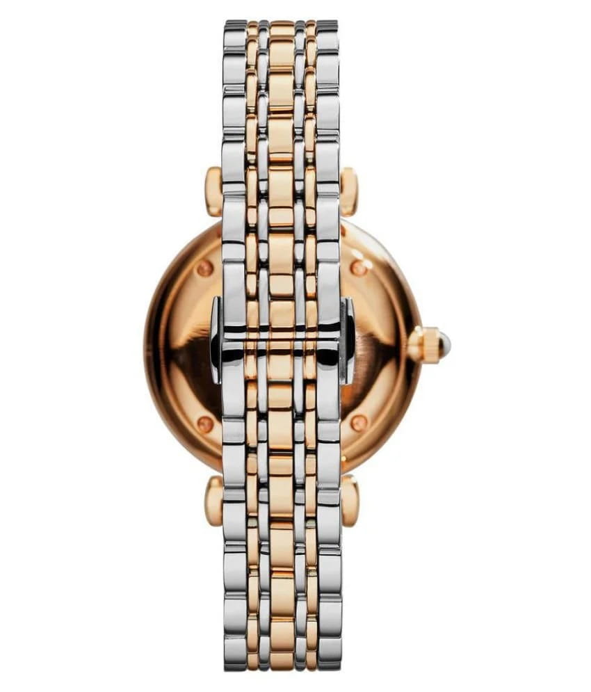 Emporio Armani Emporio Armani Gianni T-Bar AR1725,  италия женские часы на браслете нержавеющая сталь с pvd-покрытием боковой вид