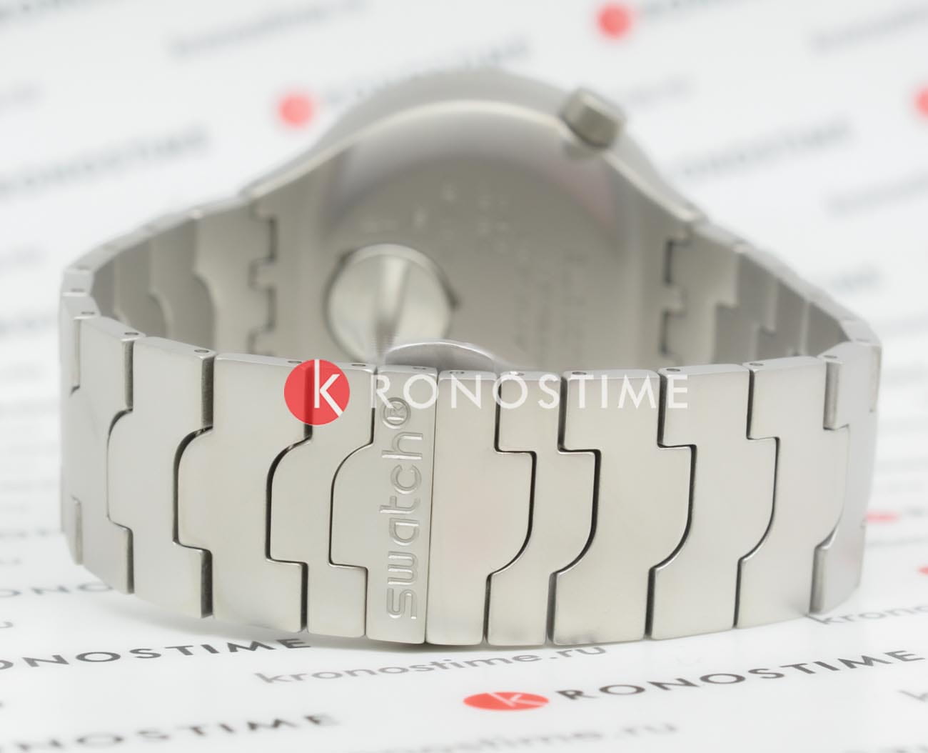 Swatch Swatch Big Bold Irony Standard SB07S102G кварцевые мужские часы часы крупный план синий циферблата