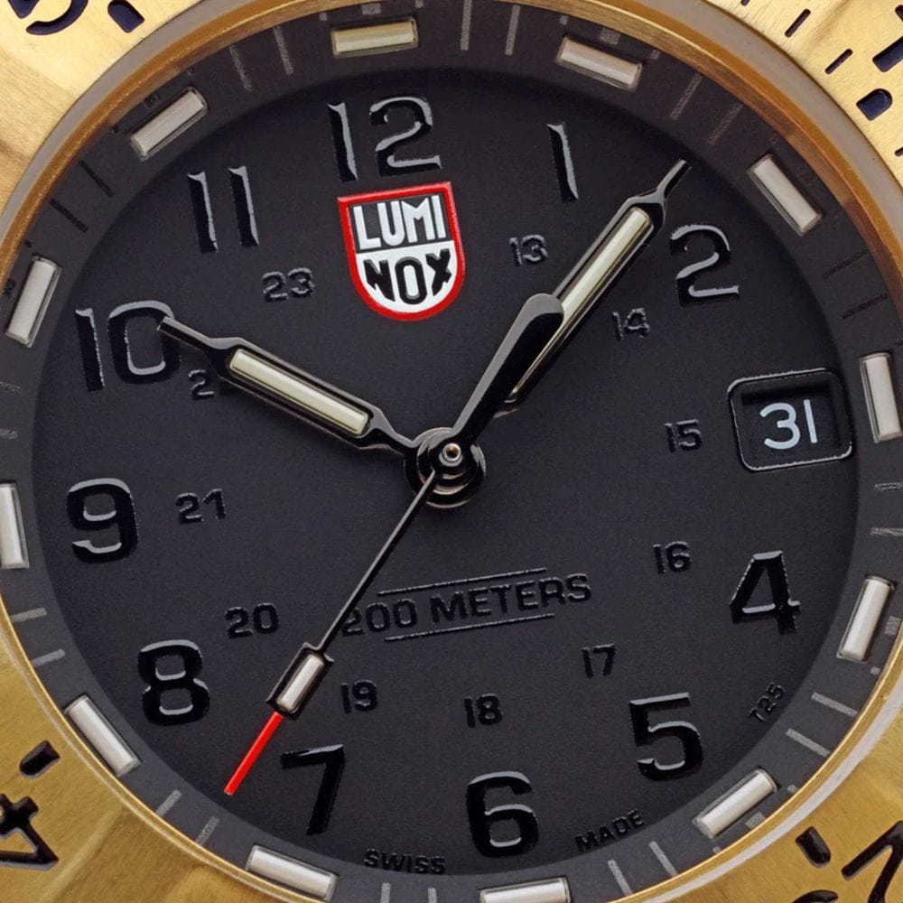 Luminox Luminox Navy SEAL Foundation XS.3221.NSF мужские часы черный циферблат на запястье
