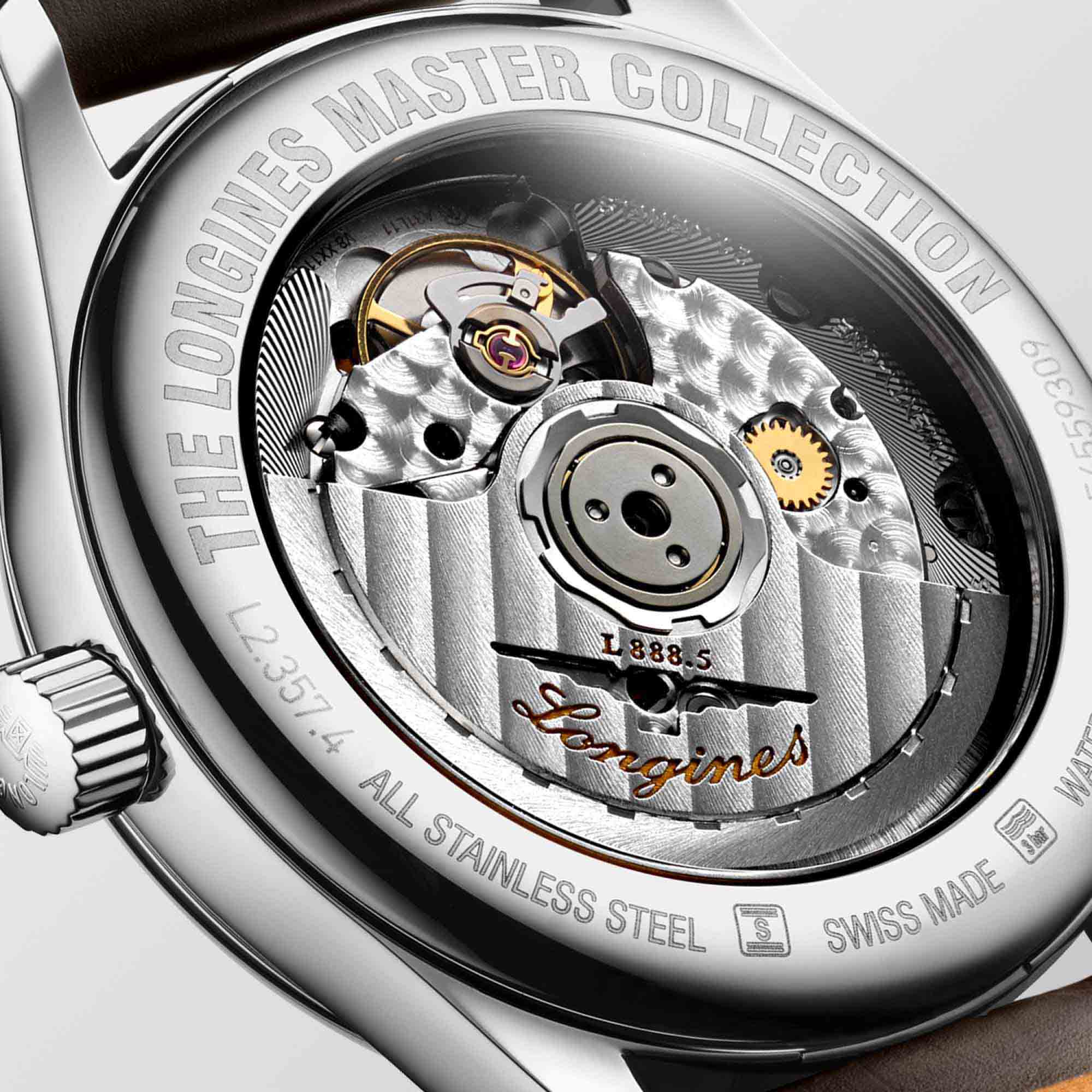 Longines Longines Master Collection L2.357.4.78.3 женские часы серебристый циферблат на запястье