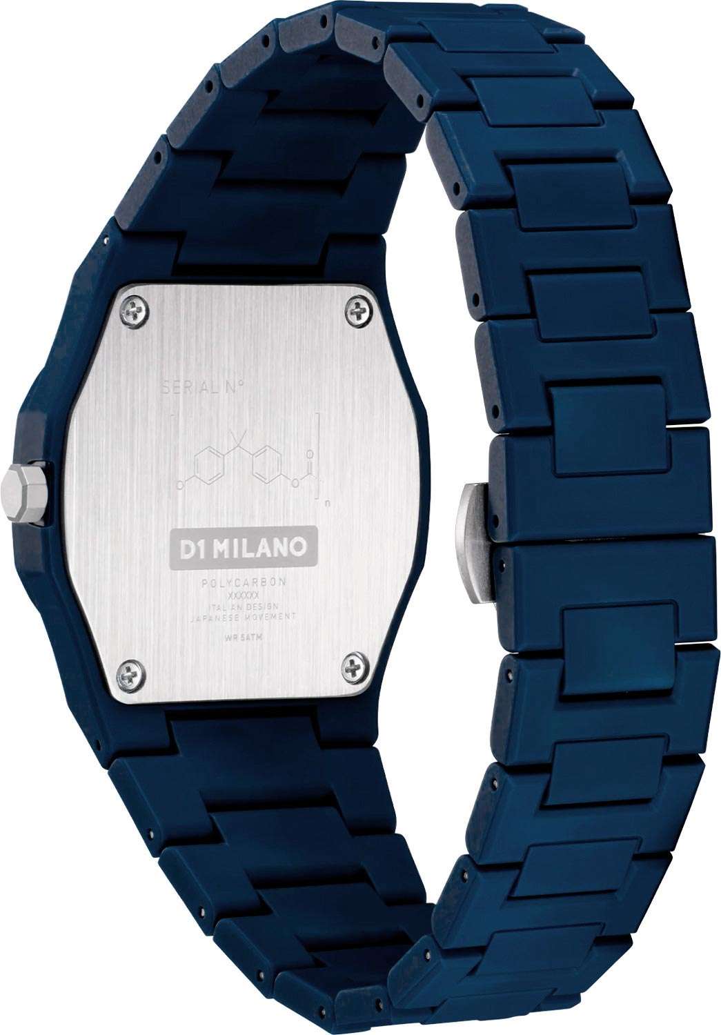 D1 Milano D1 Milano Polycarbon PCBU09 кварцевые часы с аксессуарами мужские часы модель PCBU09