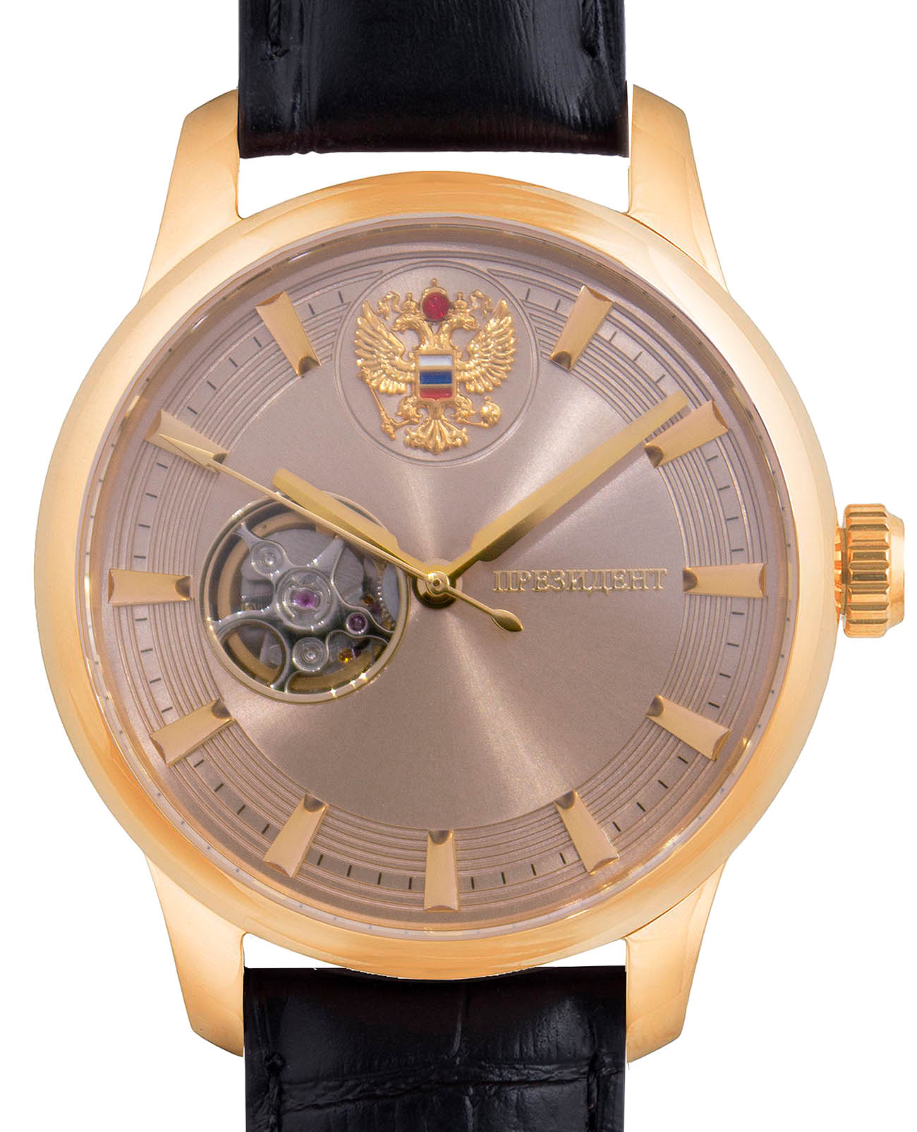 Президент Президент 3916096 , наручные мужские часы фото под углом