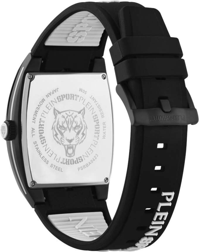 Plein Sport Plein Sport Gaze PSRBA0423,  германия мужские часы на браслете силикон боковой вид
