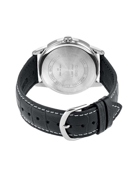 Casio Casio Collection MTP-1303PL-1A, mtp япония мужские часы на браслете кожаный боковой вид