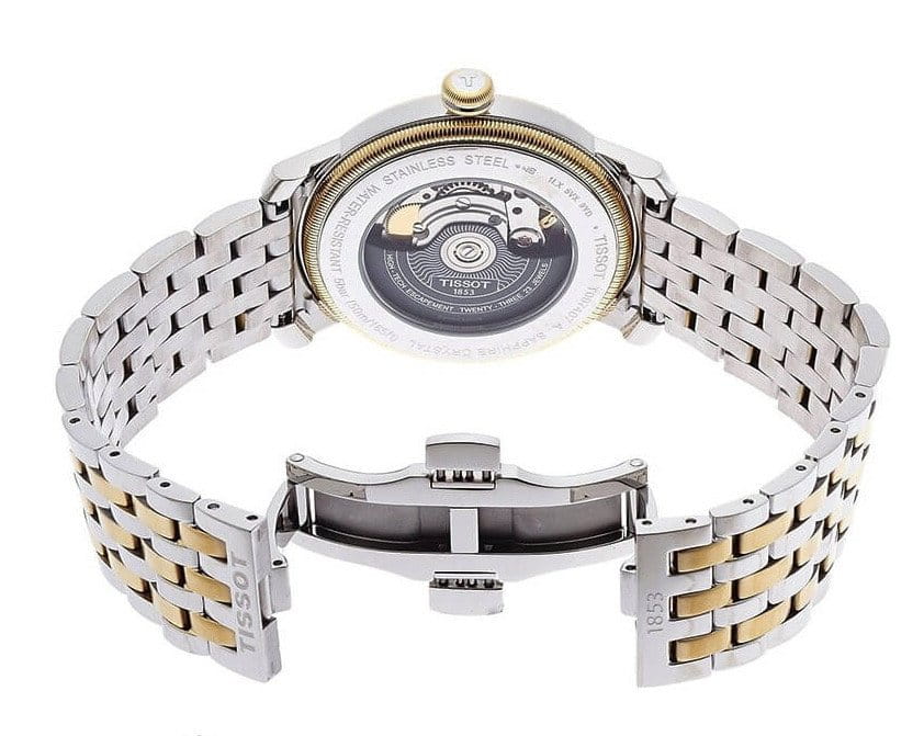 Оригинальные часы Tissot Tissot Bridgeport Powermatic 80 T097.407.22.033.00 механические калибр механизма powermatic 80.111 общий вид