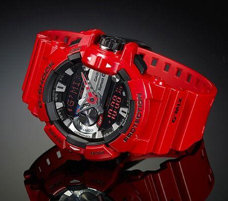 Casio Casio G-Shock GBA-400-4A G-SQUAD, наручные мужские часы фото под углом