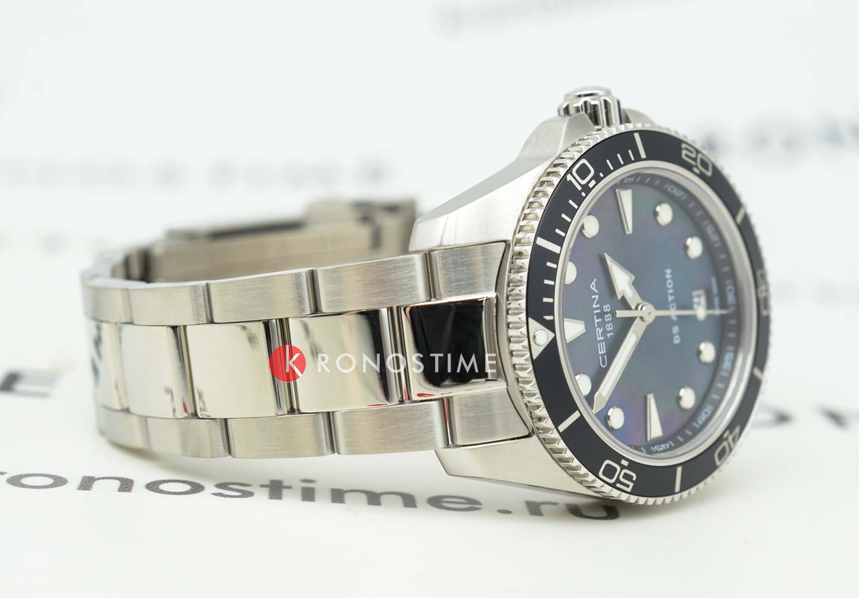 Certina Certina DS Action Lady C048.210.11.121.00 женские часы синий циферблат на запястье