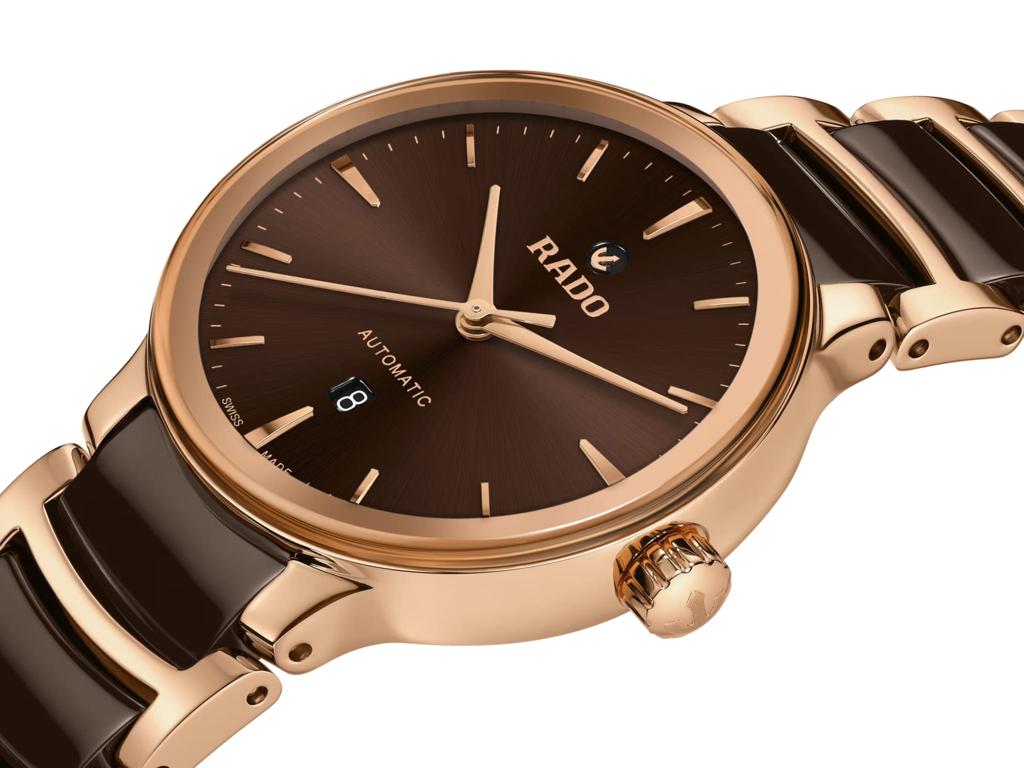 Оригинальные часы Rado Rado Centrix Automatic R30019302 механические калибр механизма  общий вид