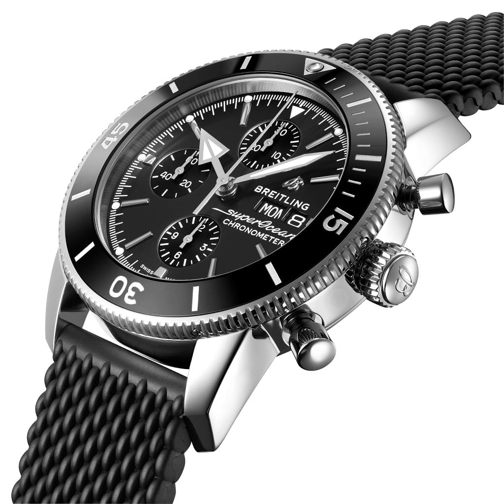 Breitling Breitling Superocean Heritage Chronograph 44 A13313121B1S1 , наручные мужские часы фото под углом