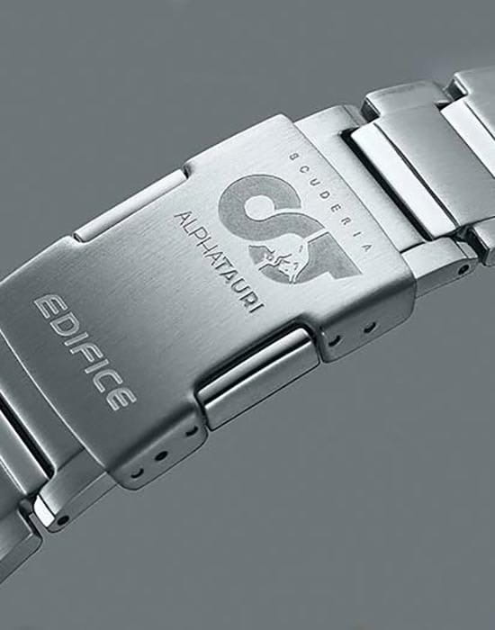 Casio Casio Edifice EQB-1100AT-2A, edifice япония мужские часы на браслете нержавеющая сталь боковой вид