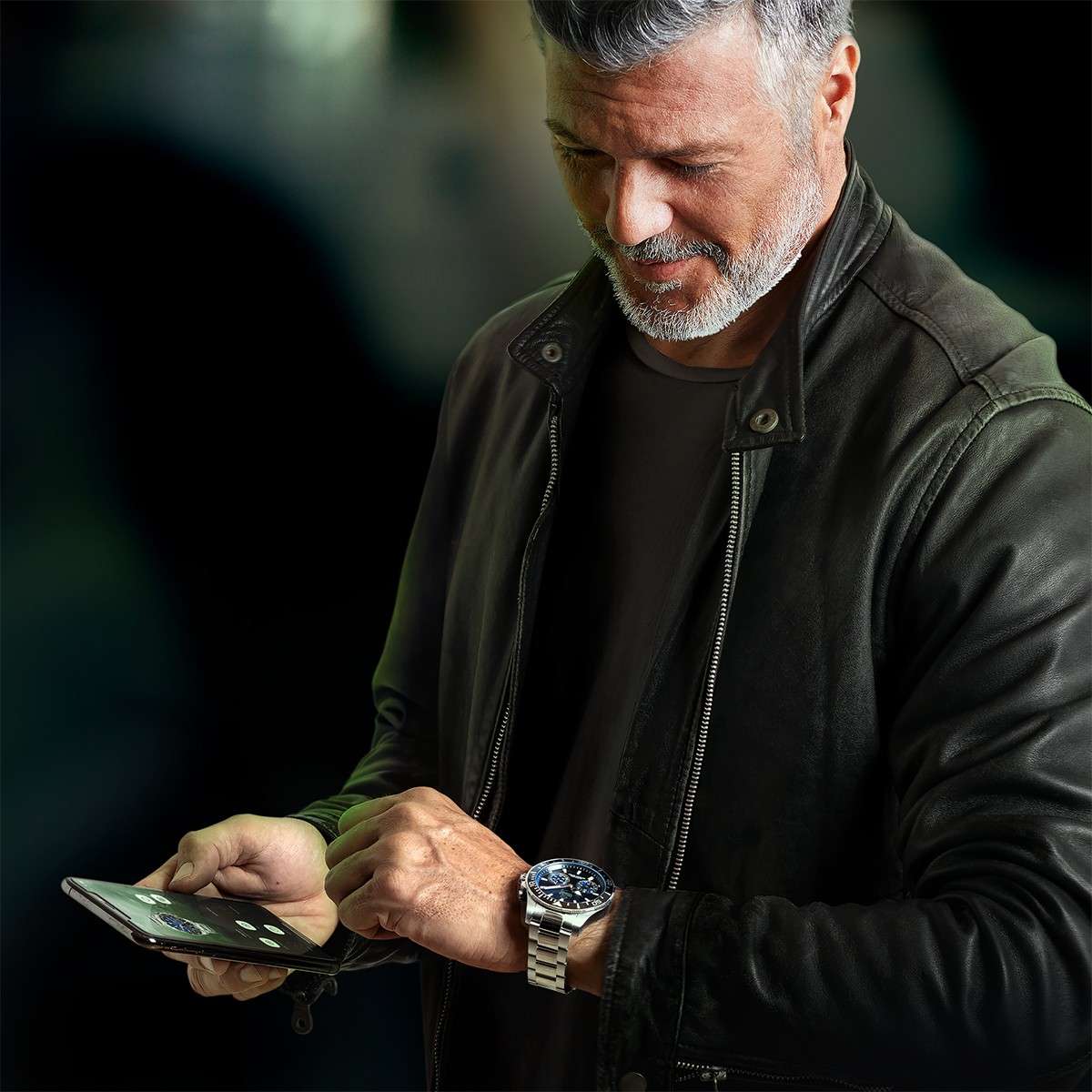 Jaguar J888/6 мужские часы застежка крупным планом