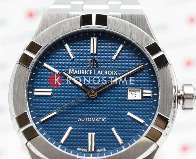 Maurice Lacroix Maurice Lacroix Aikon Automatic AI6008-SS002-430-1, aikon швейцария мужские часы на браслете нержавеющая сталь боковой вид