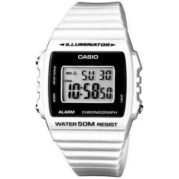 Casio Casio Illuminator W-215H-7AVDF (W-215H-7A)  W-215H-7A автокварц (кинетик) мужские часы  циферблат, браслет пластик — вид спереди