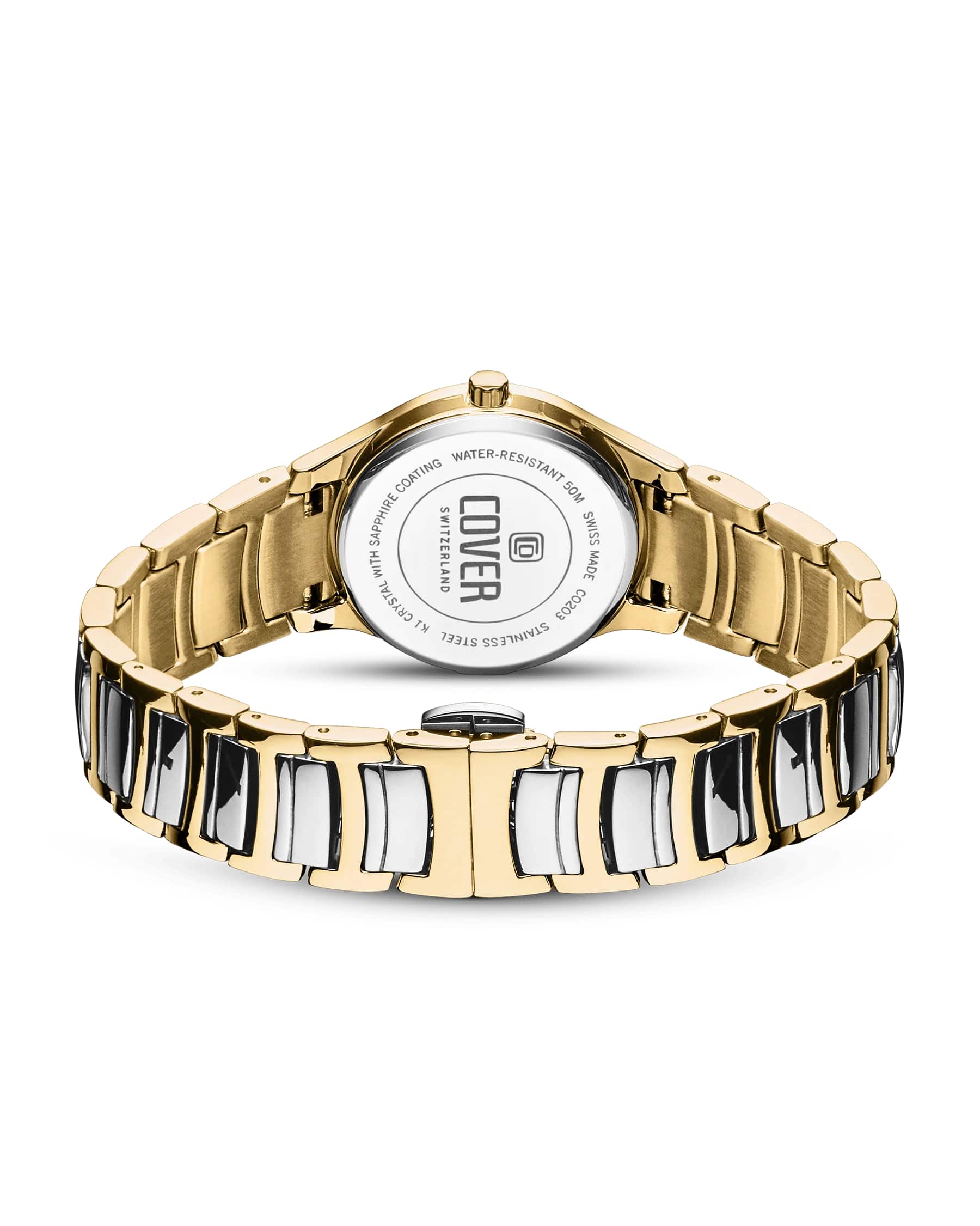 Cover Cover Sandara CO203.03,  швейцария женские часы на браслете нержавеющая сталь с pvd-покрытием боковой вид