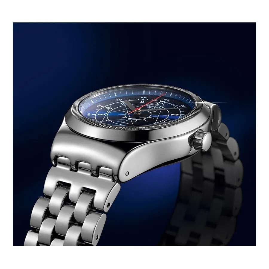 Swatch Swatch Irony Sistem51 YIS401G, system51 швейцария мужские часы на браслете нержавеющая сталь боковой вид