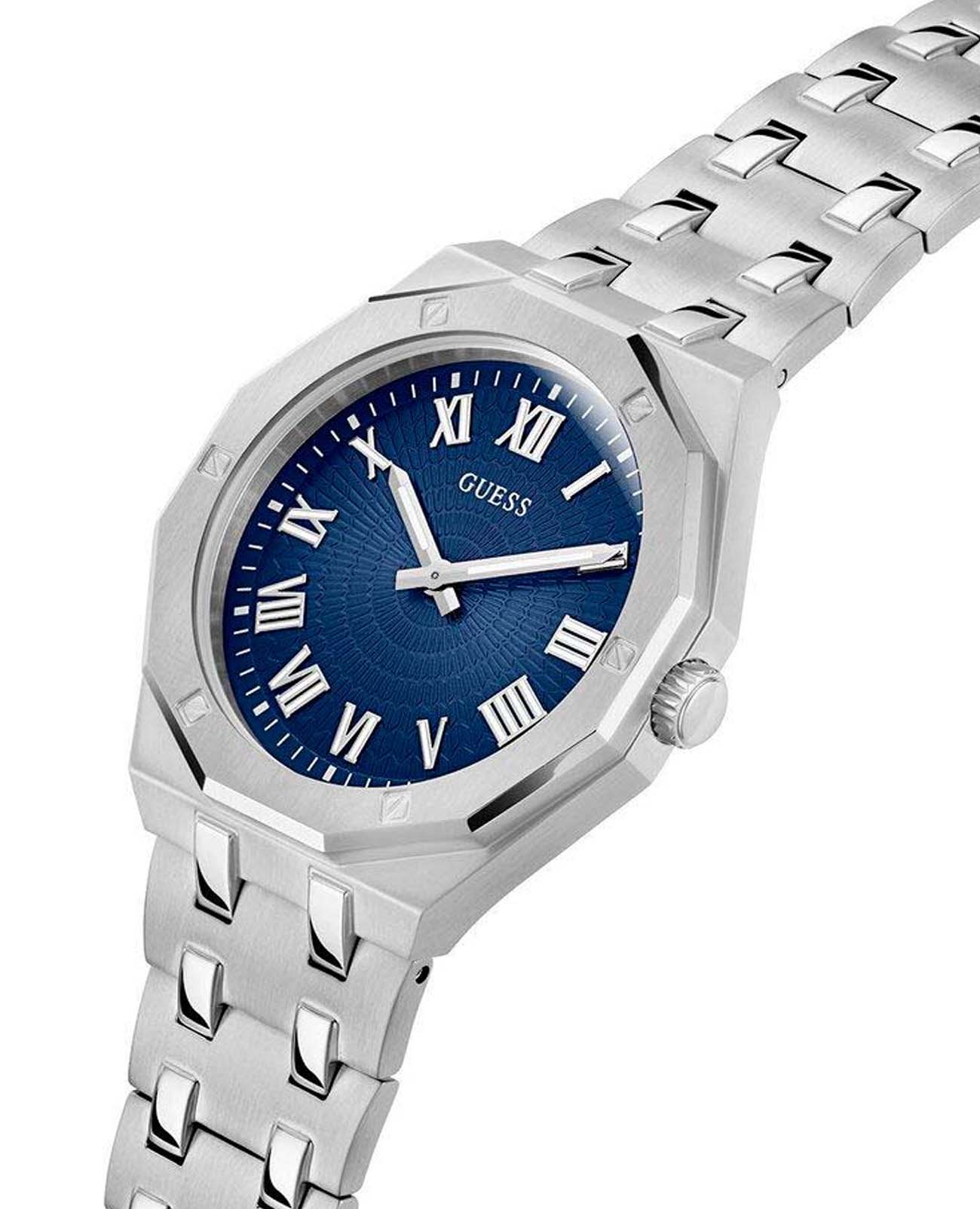 Guess Guess Dress GW0575G4 мужские часы синий циферблат на запястье